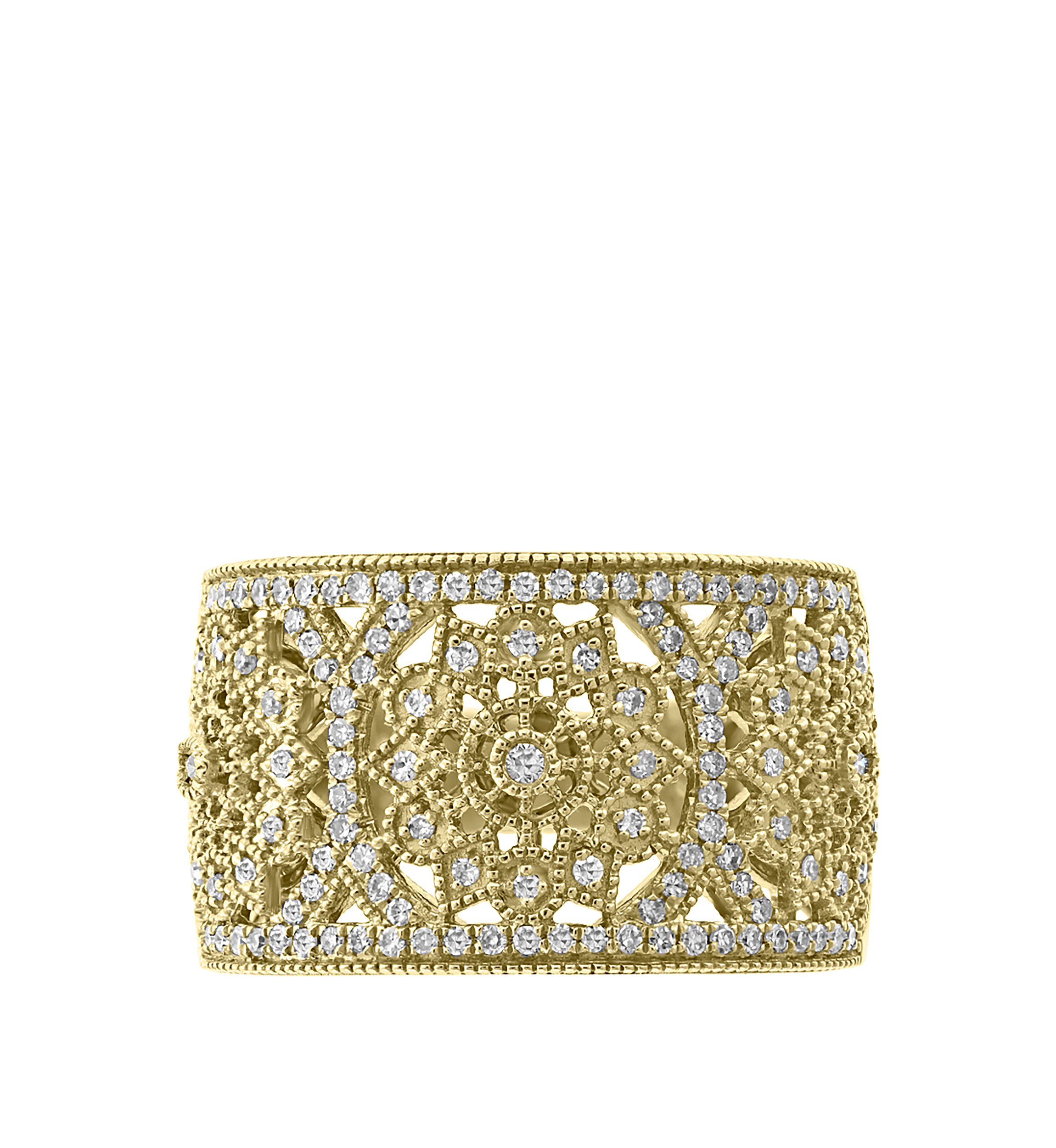 3/8 ct. t.w. Diamond Ring in 14k Yellow Gold