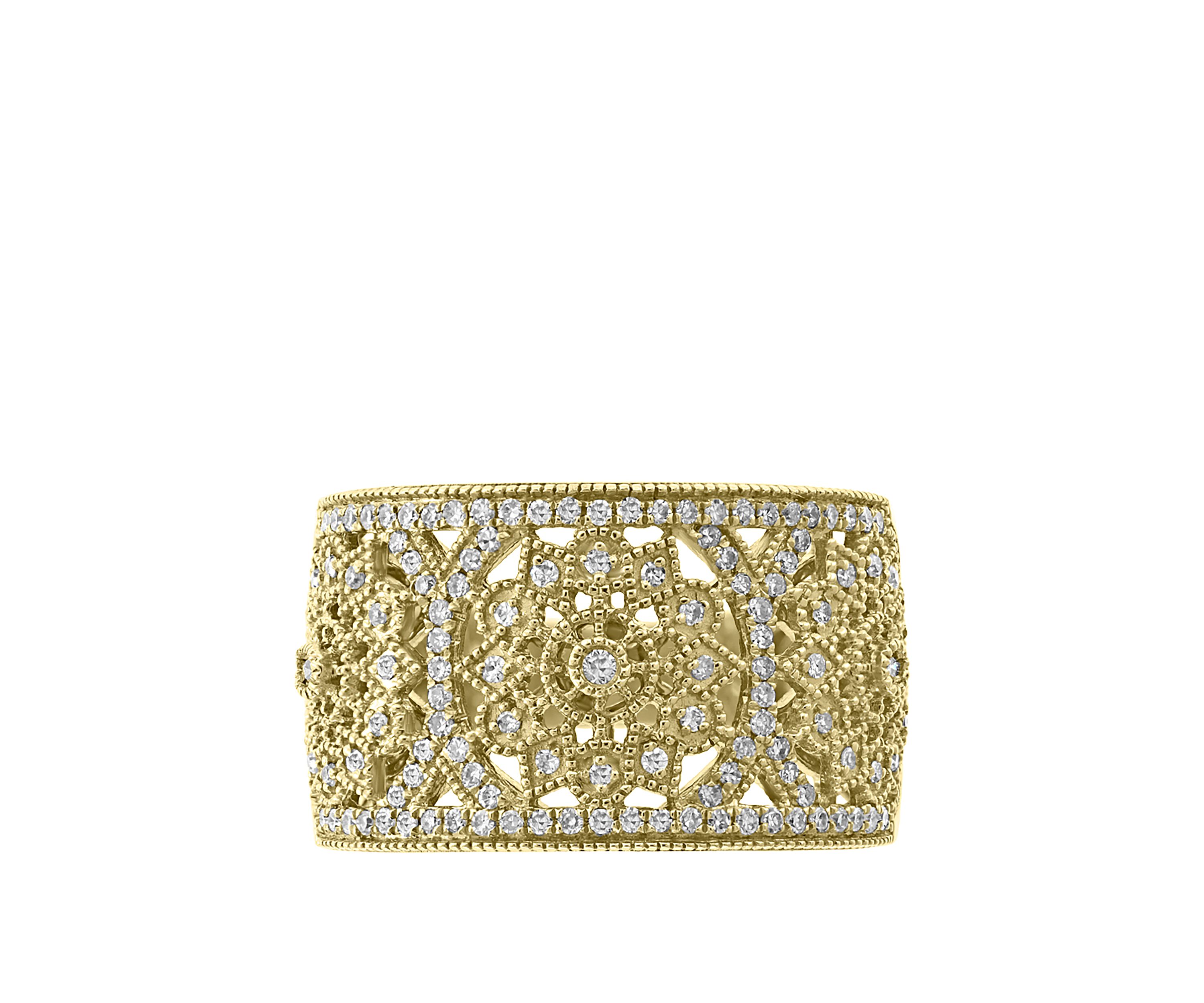 3/8 ct. t.w. Diamond Ring in 14k Yellow Gold