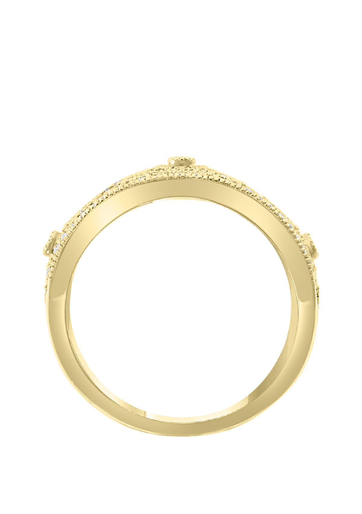 3/8 ct. t.w. Diamond Ring in 14k Yellow Gold