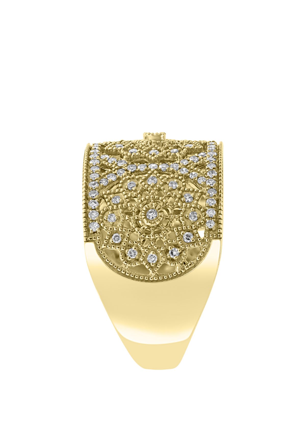 3/8 ct. t.w. Diamond Ring in 14k Yellow Gold
