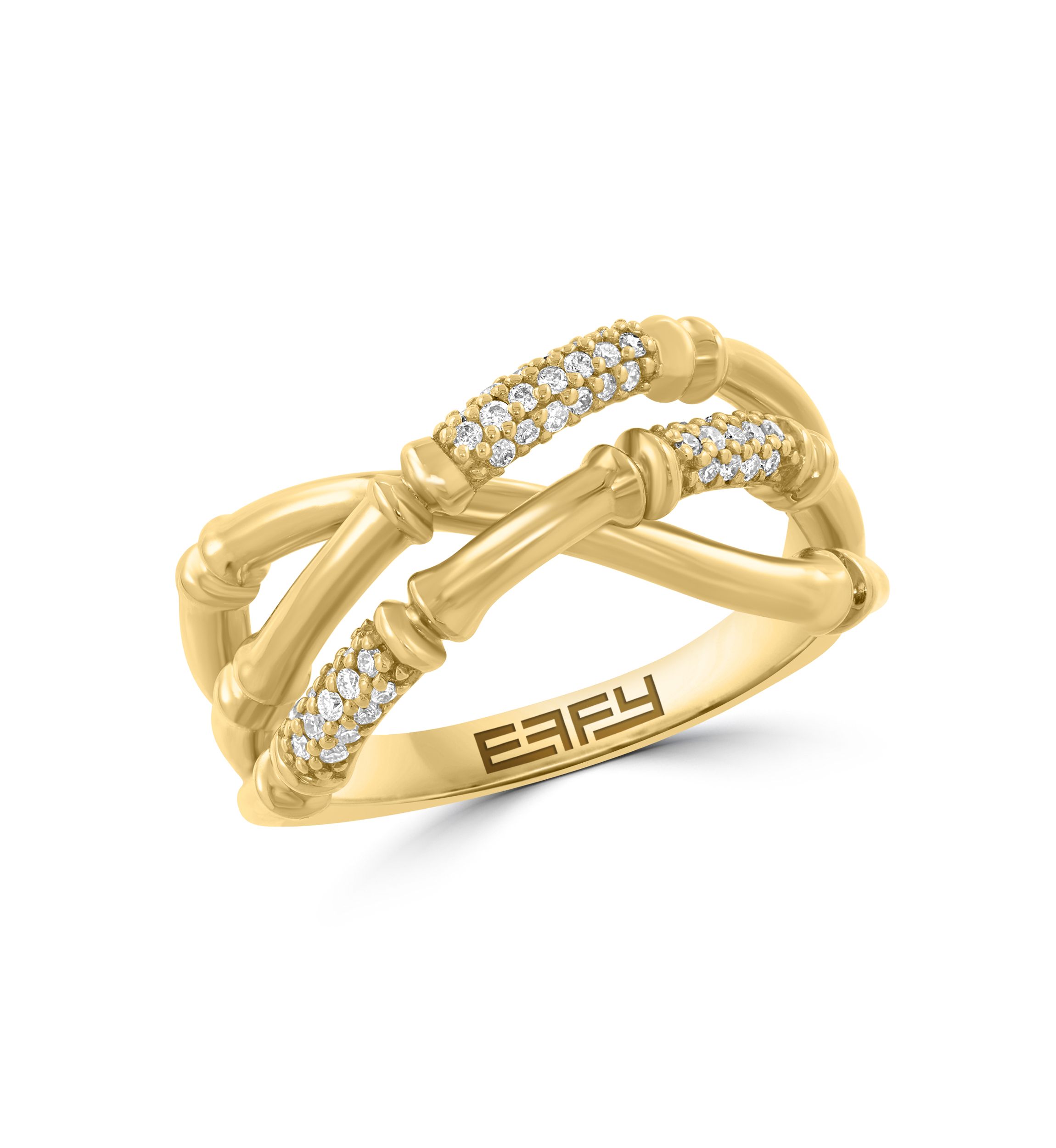 1/5 ct. t.w. Diamond Ring in 14K Yellow Gold