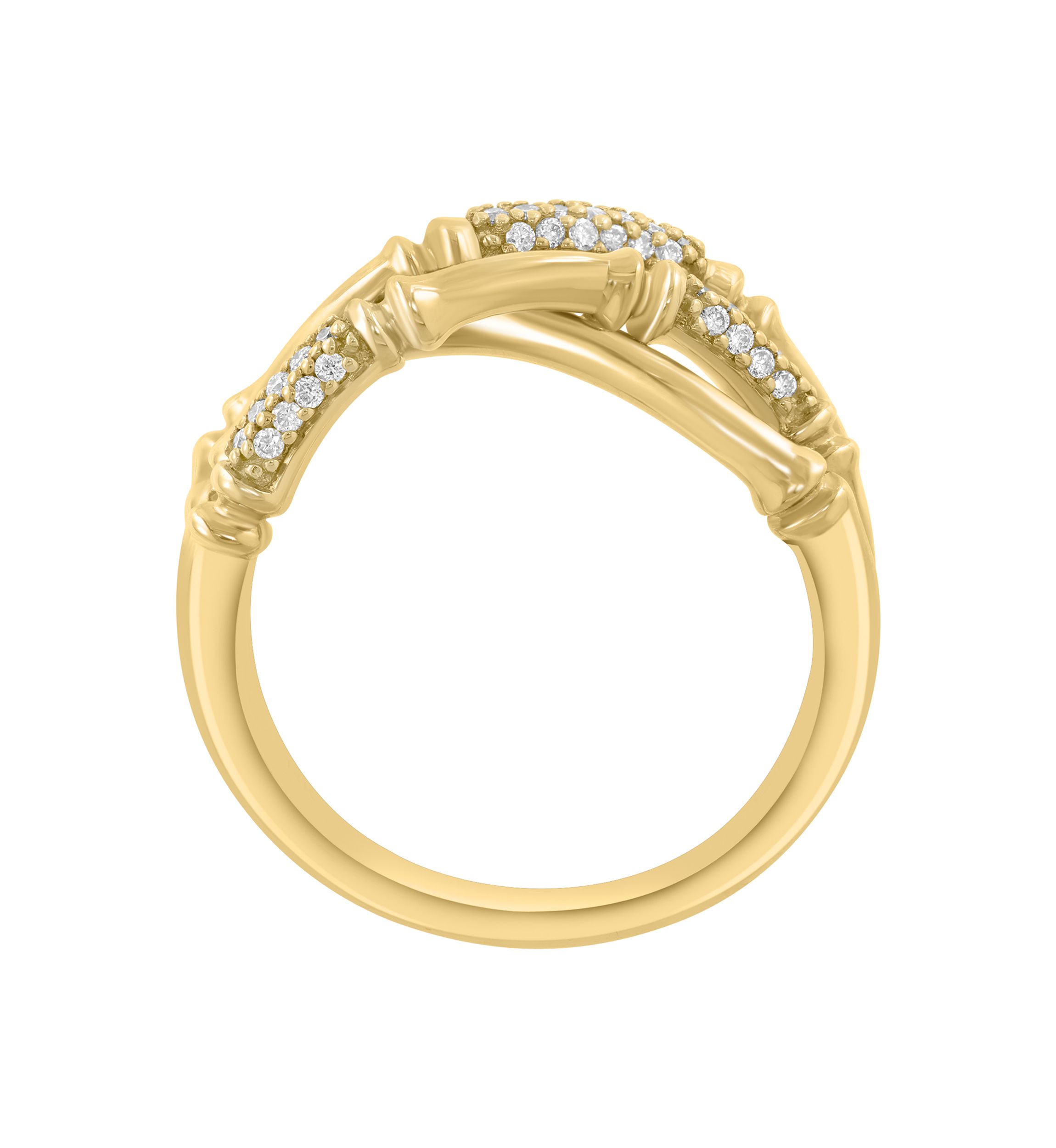 1/5 ct. t.w. Diamond Ring in 14K Yellow Gold