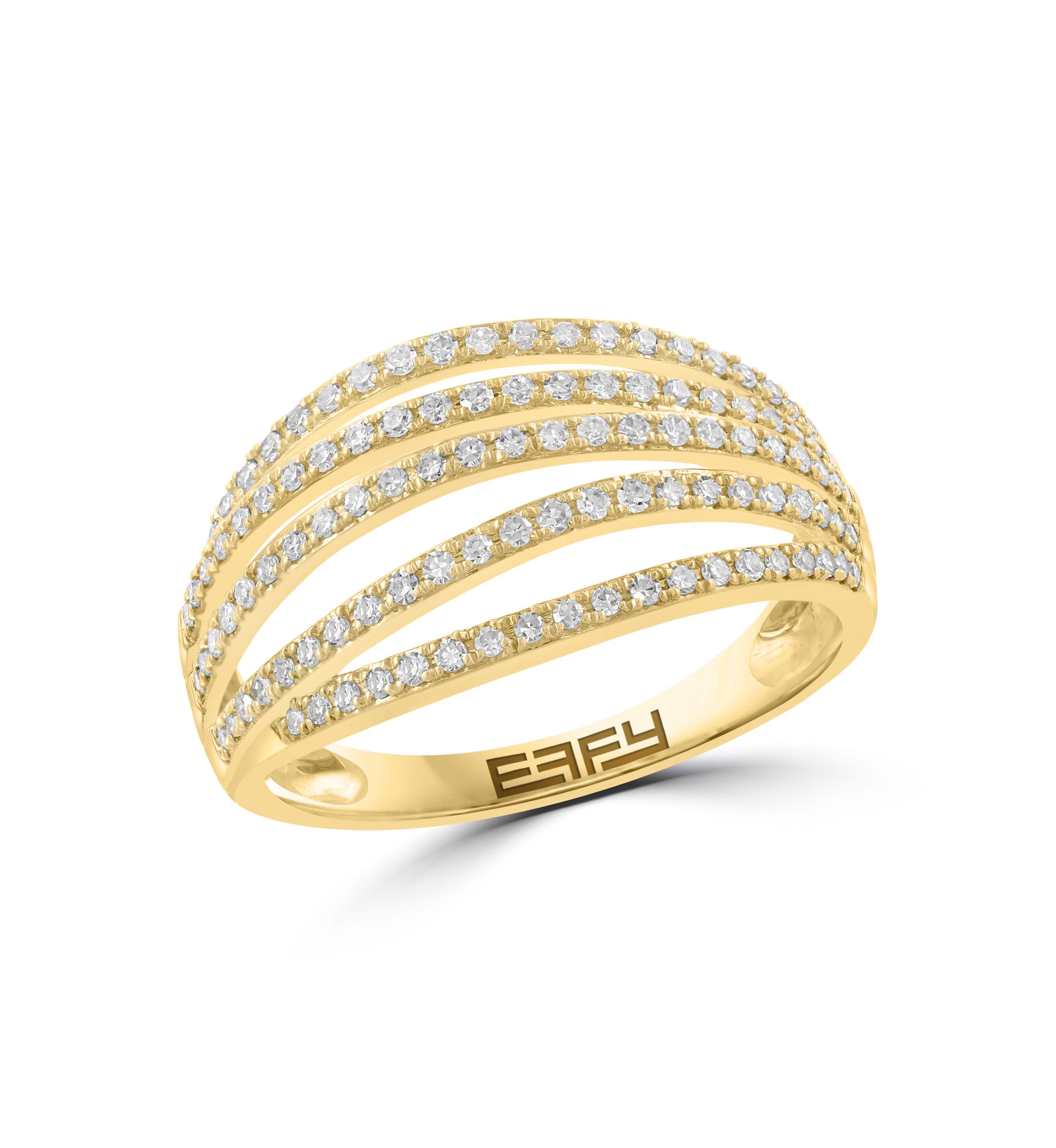 3/8 ct. t.w. Diamond Ring in 14K Yellow Gold