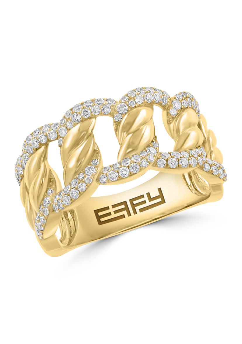 5/8 ct. t.w. Diamond Ring in 14K Yellow Gold