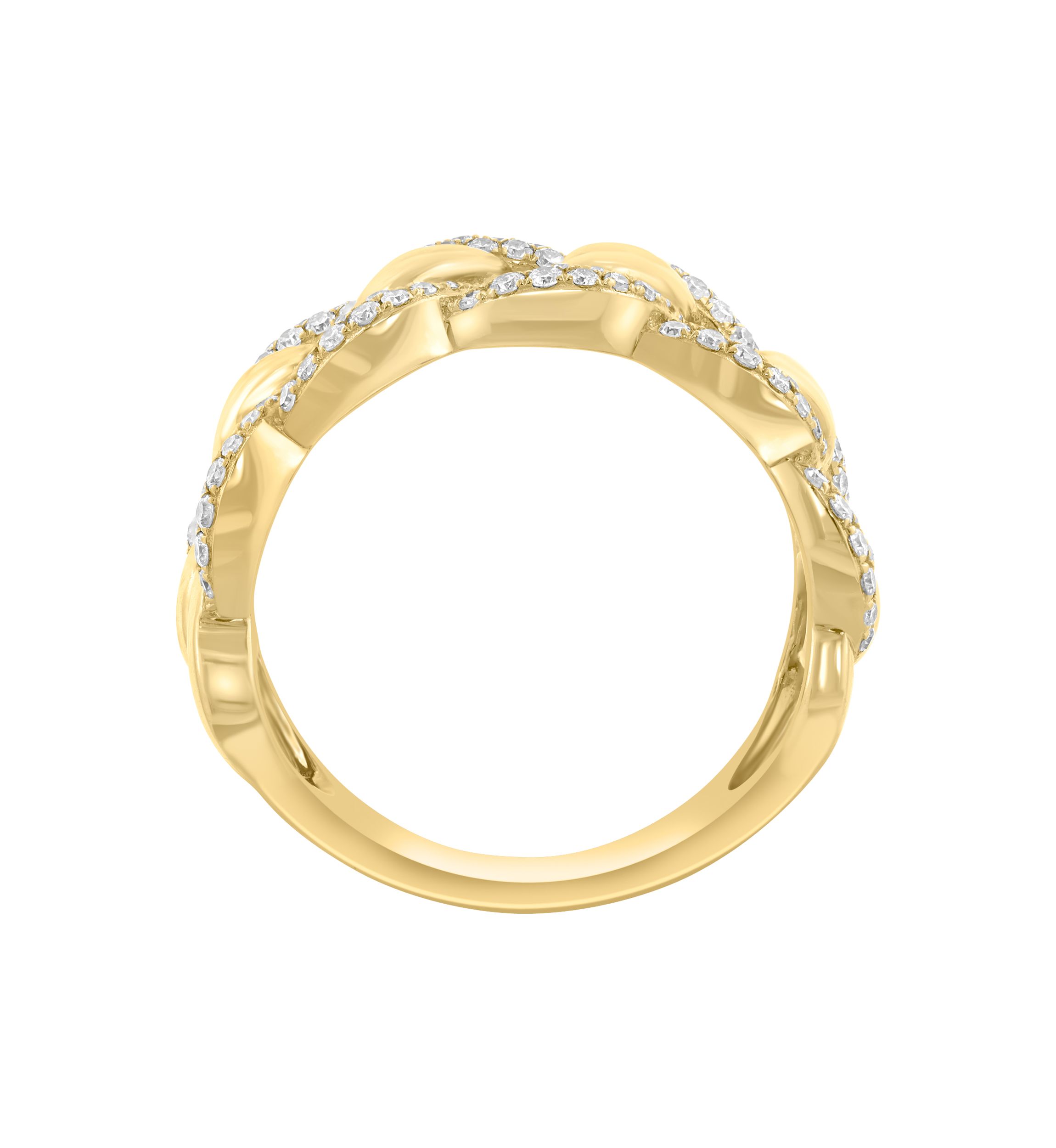 5/8 ct. t.w. Diamond Ring in 14K Yellow Gold
