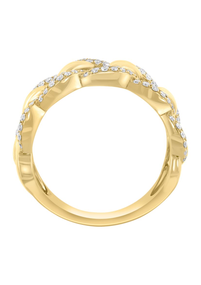 5/8 ct. t.w. Diamond Ring in 14K Yellow Gold