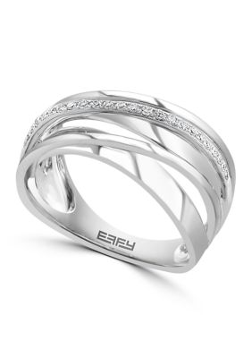 Effy 14K White Gold Diamond Ring