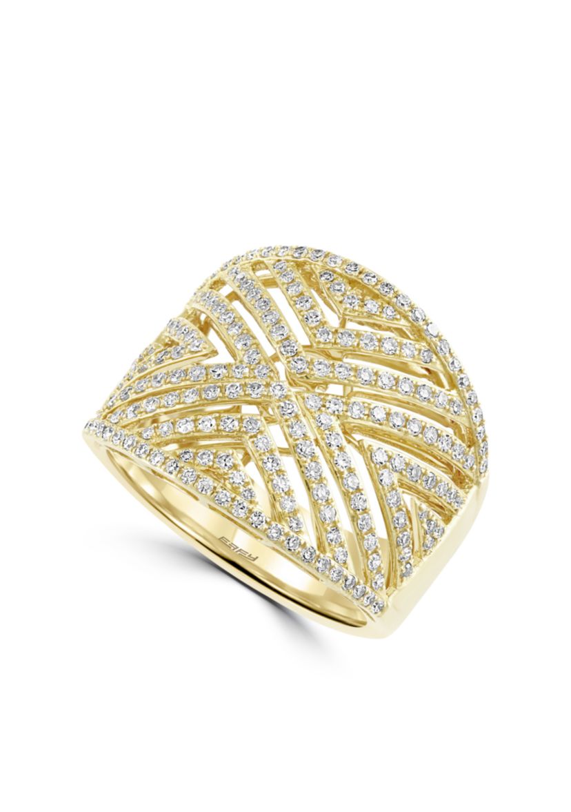 3/4 ct. t.w. Diamond Ring in 14k Yellow Gold
