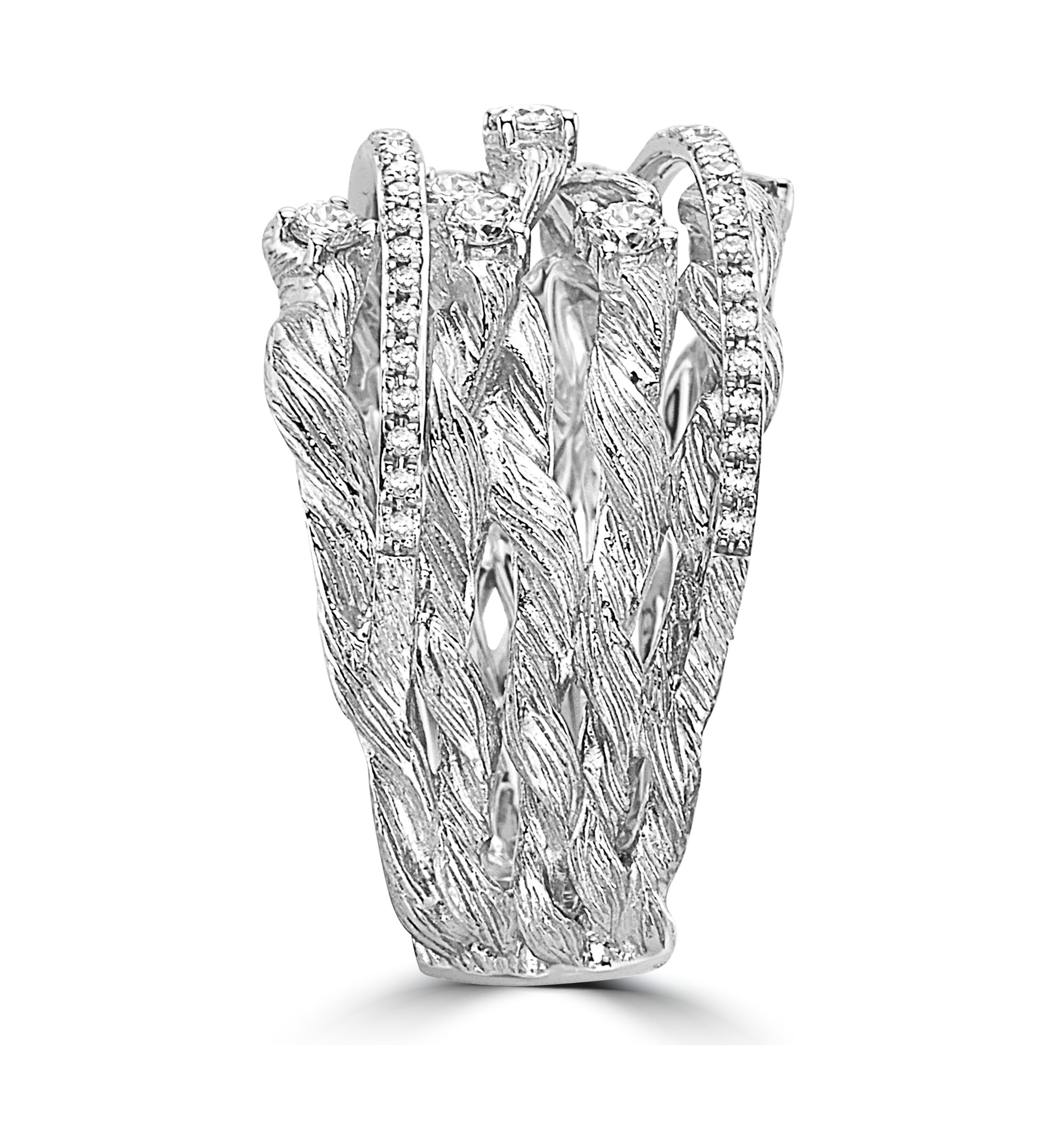 3/8 ct. t.w. Diamond Ring in 14K White Gold
