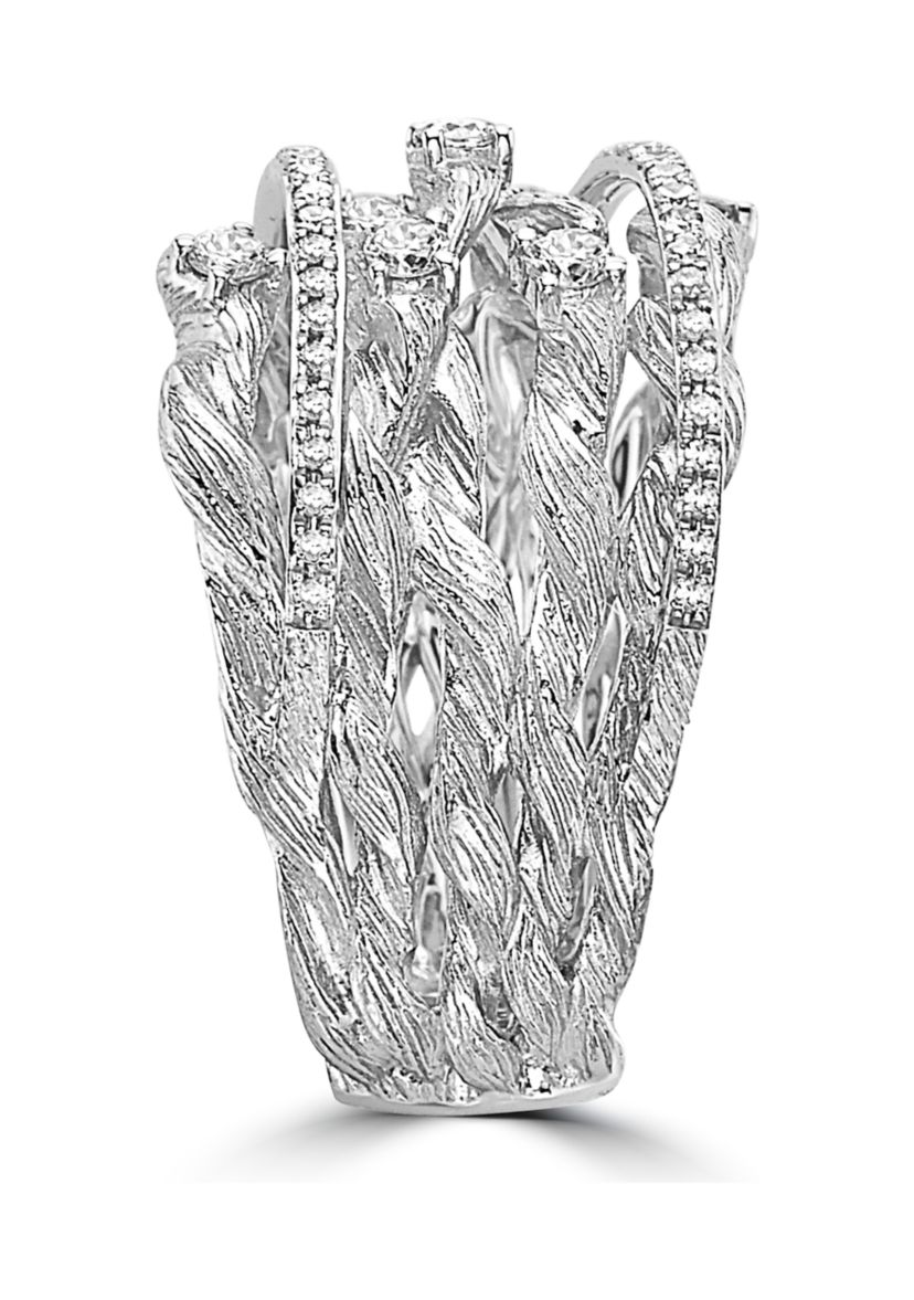 3/8 ct. t.w. Diamond Ring in 14K White Gold