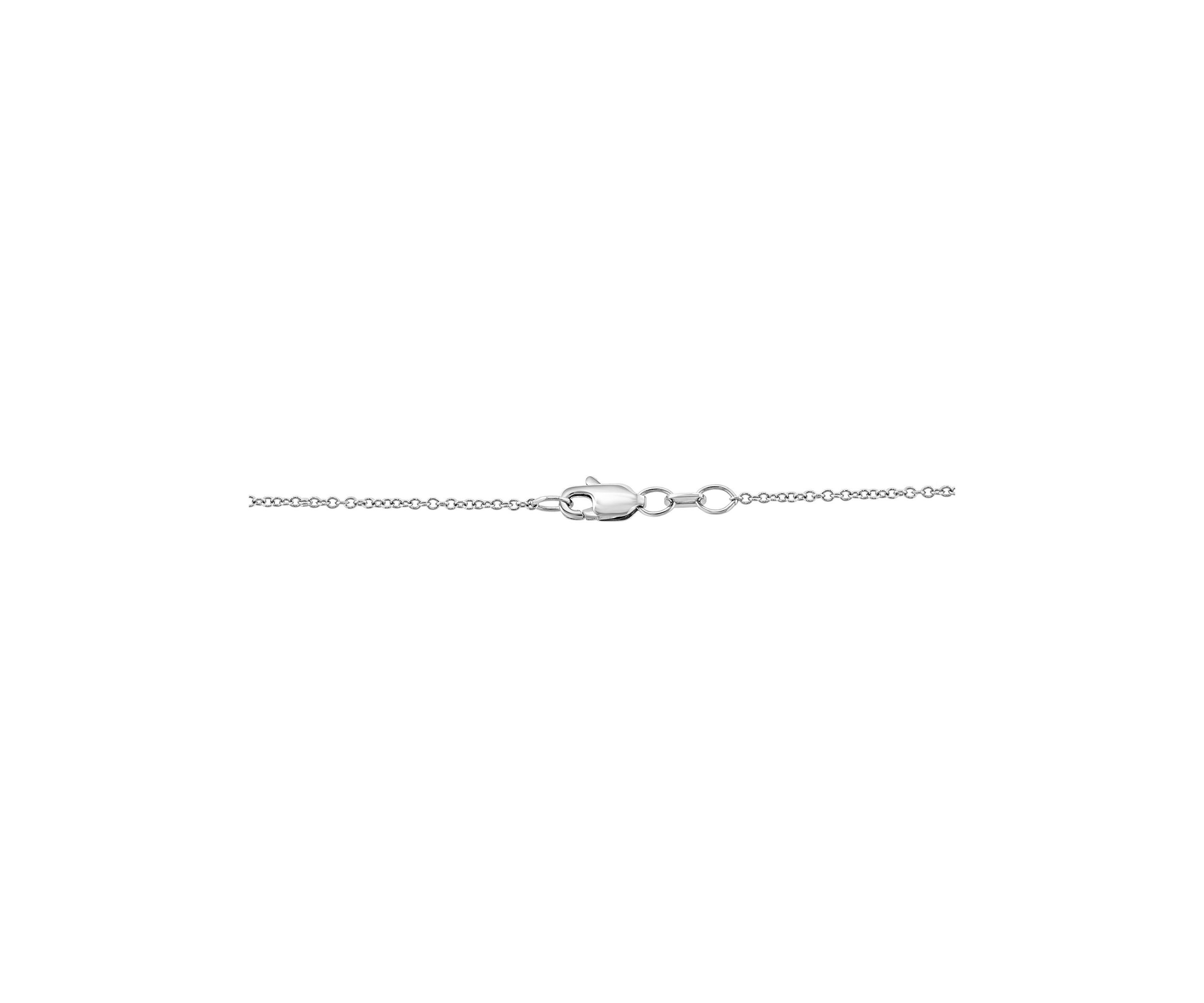1/2 ct. t.w. Lab Grown Diamond Necklace in Sterling Silver