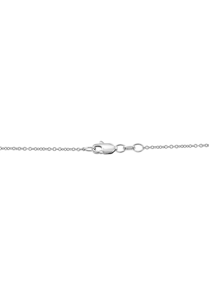1/2 ct. t.w. Lab Grown Diamond Necklace in Sterling Silver
