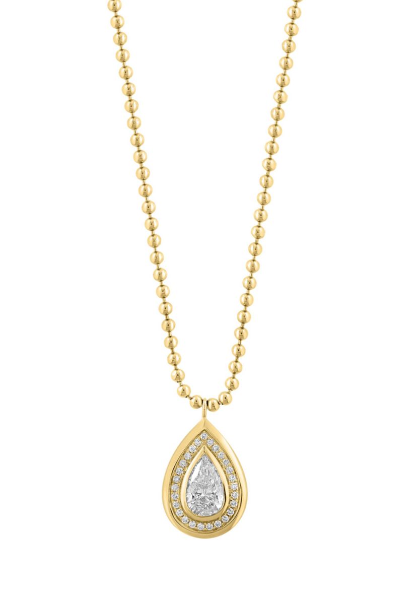 1.13 ct. t.w. Lab Grown Diamond Necklace in 14K Yellow Gold