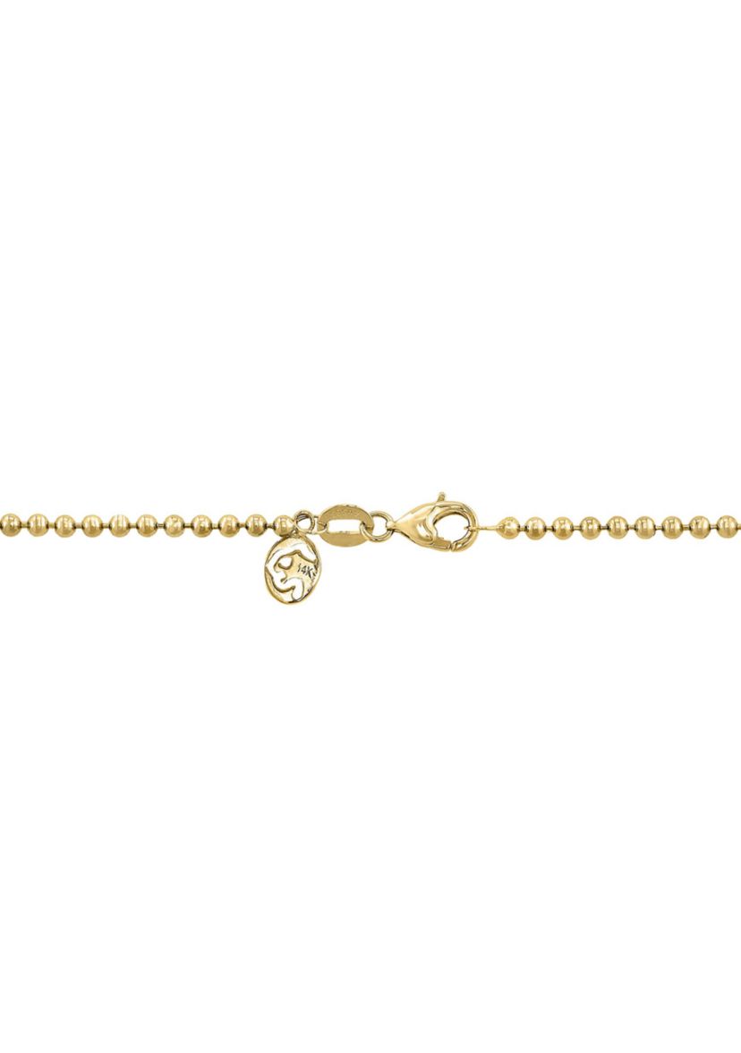 1.13 ct. t.w. Lab Grown Diamond Necklace in 14K Yellow Gold