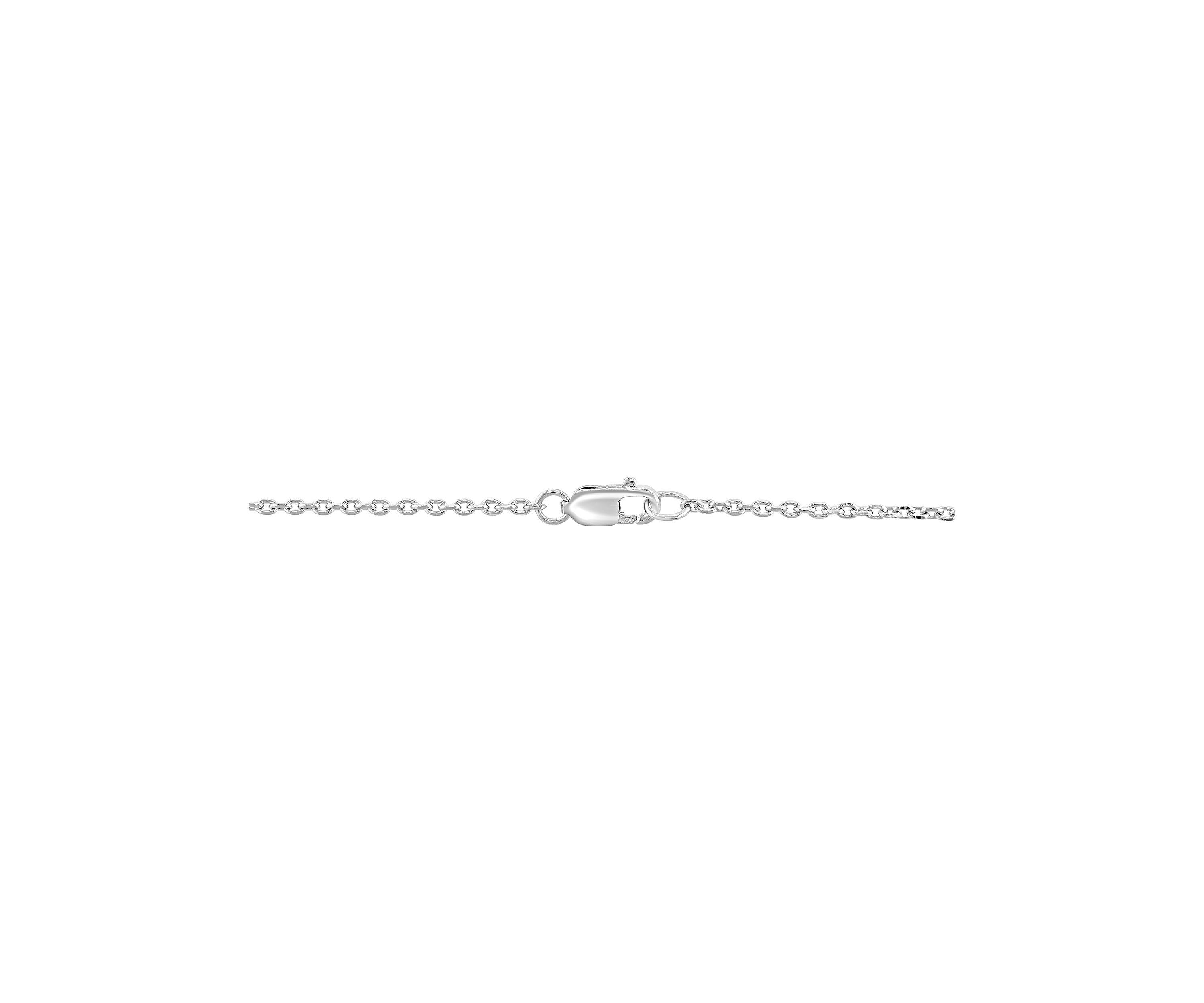 1/4 ct. t.w. Diamond Round Pendant Necklace in Sterling Silver