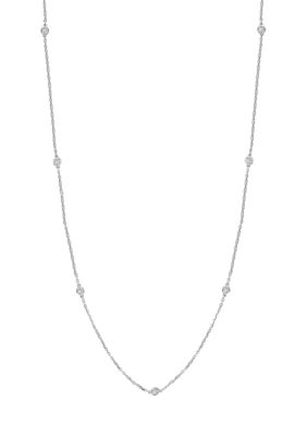 Effy diamond station deals necklace