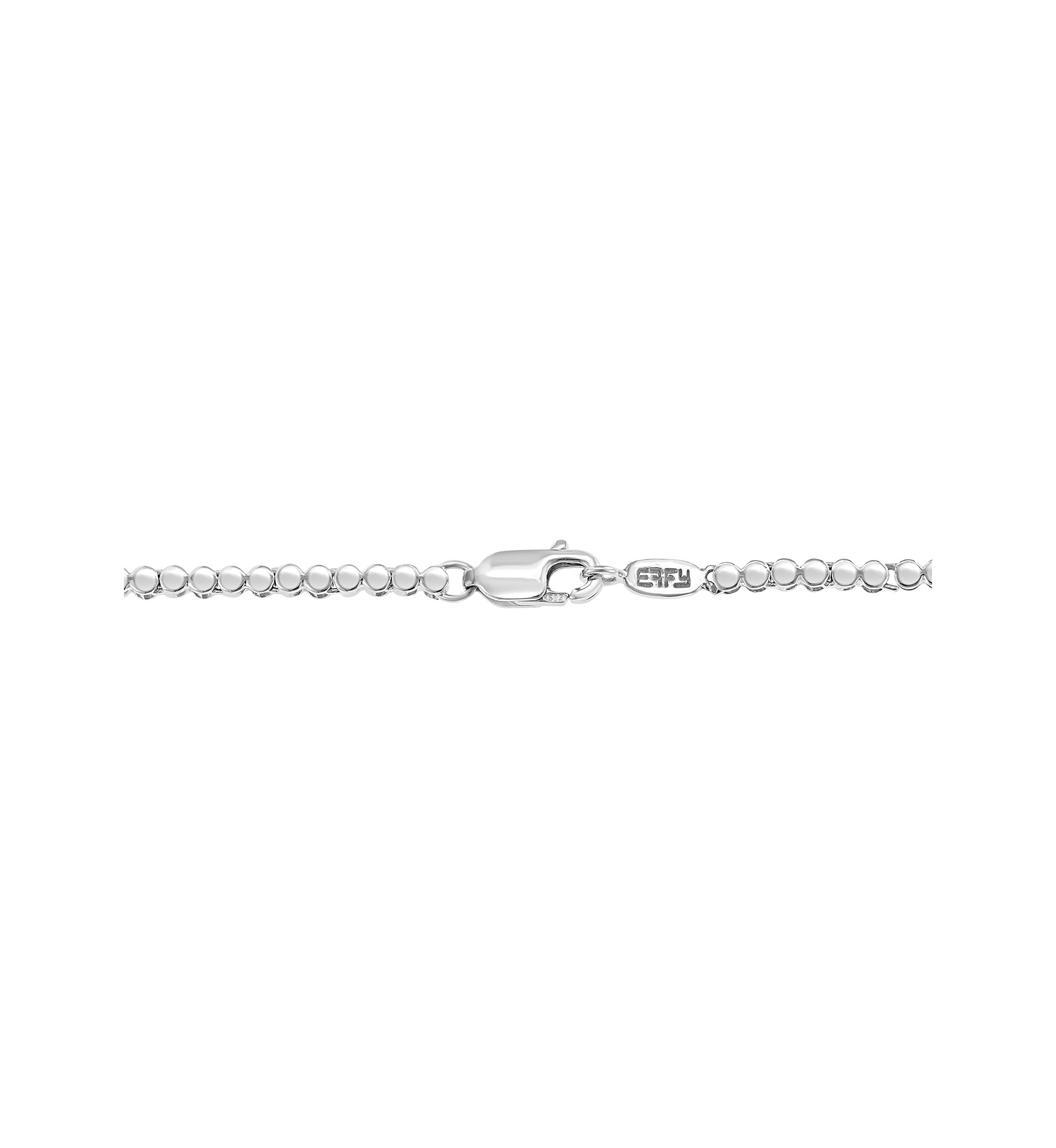 2 ct. t.w. Diamond Tennis Necklace in Sterling Silver