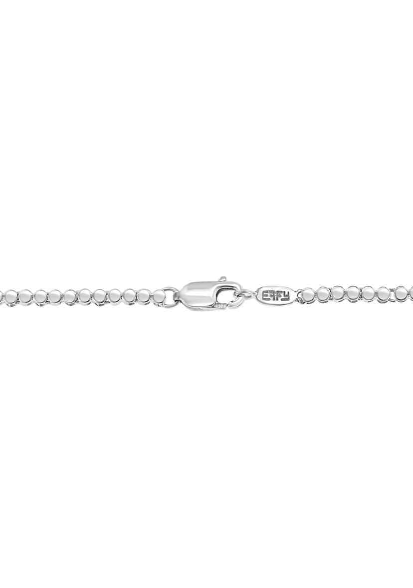 2 ct. t.w. Diamond Tennis Necklace in Sterling Silver