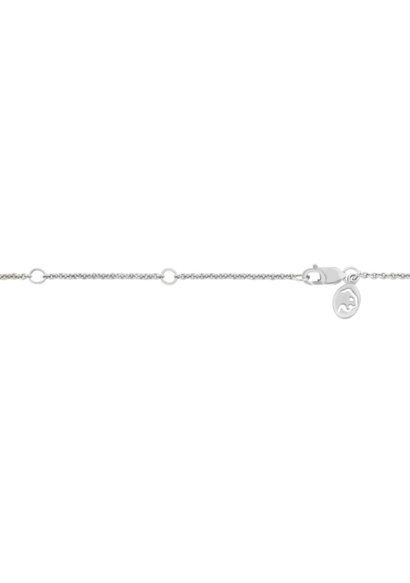 14K White Gold Diamond Necklace