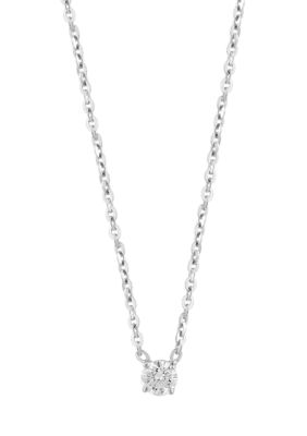 Effy 1/5 ct. t.w. Diamond Necklace in 14K White Gold