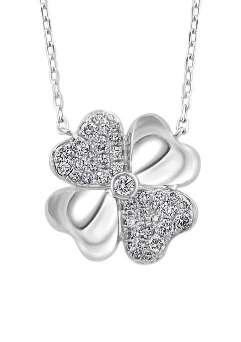 Effy® 1/3 ct. t.w. Diamond Necklace in 14K