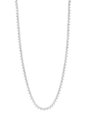 Effy 11.6 ct. t.w. Diamond Tennis Necklace in 14K White Gold