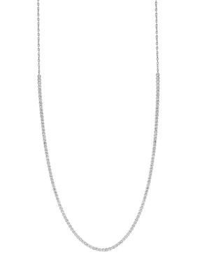 Effy 2.27 Ct. T.w. Diamond Necklace In 14K White Gold