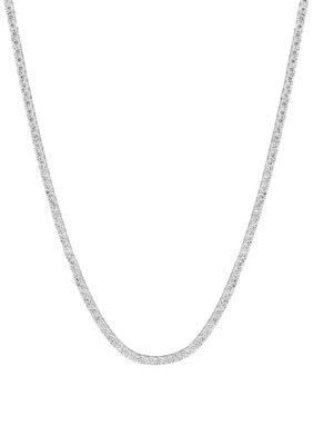 Effy 2.88 Ct. T.w. Diamond Tennis Necklace In 14K White Gold