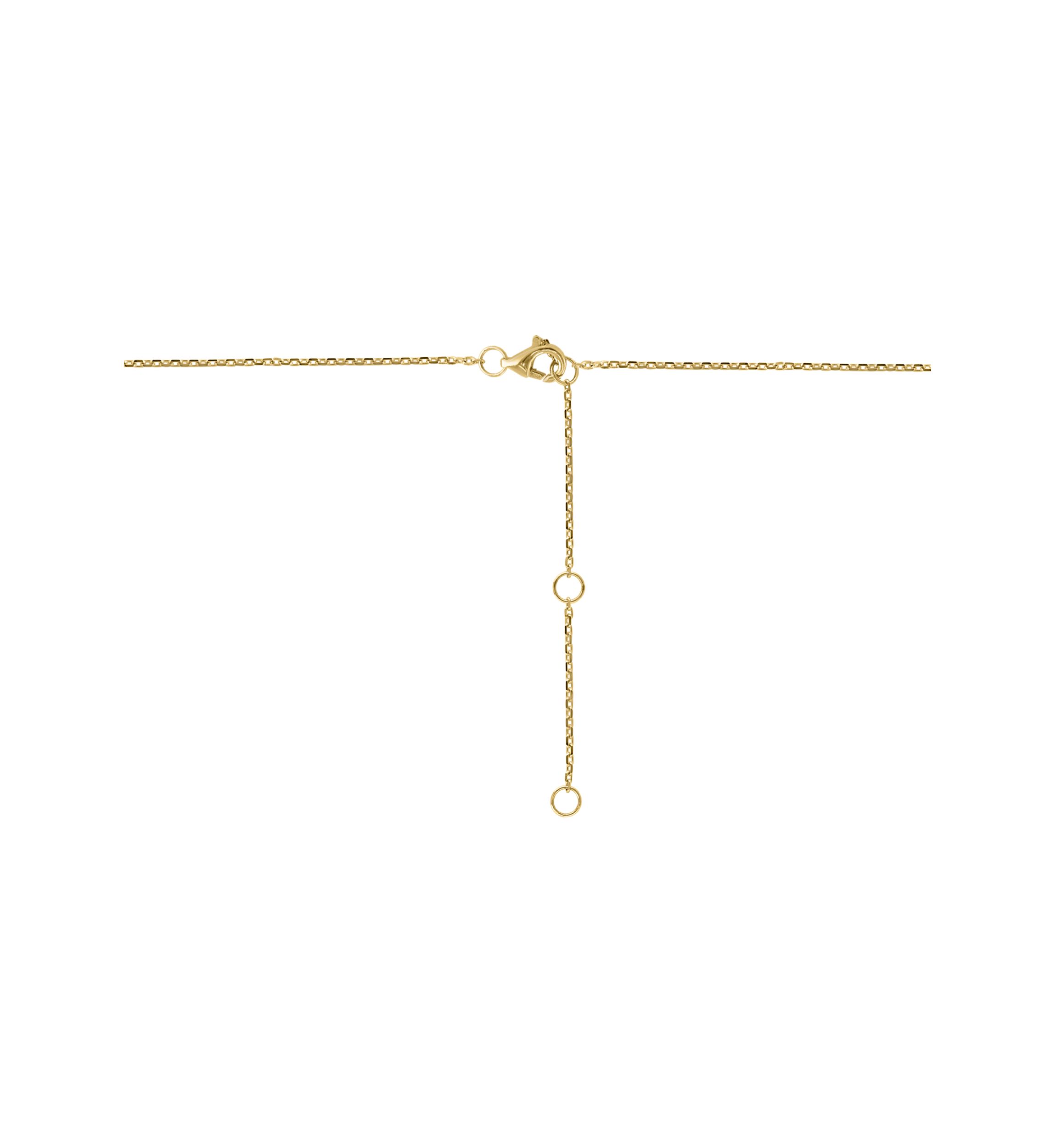 1/4 ct. t.w. Diamond, 1 ct. t.w. Natural Ruby Necklace in 14K Yellow Gold