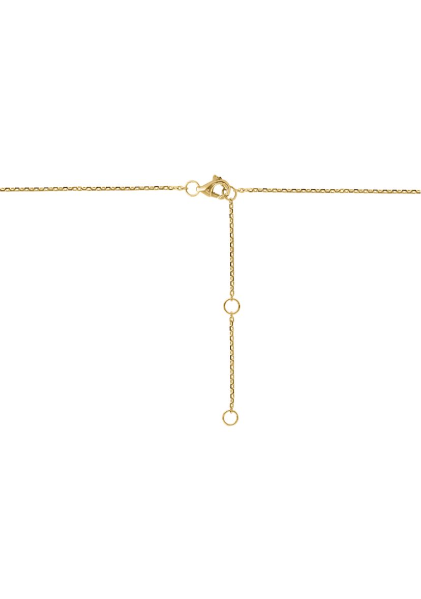 1/4 ct. t.w. Diamond, 1 ct. t.w. Natural Ruby Necklace in 14K Yellow Gold