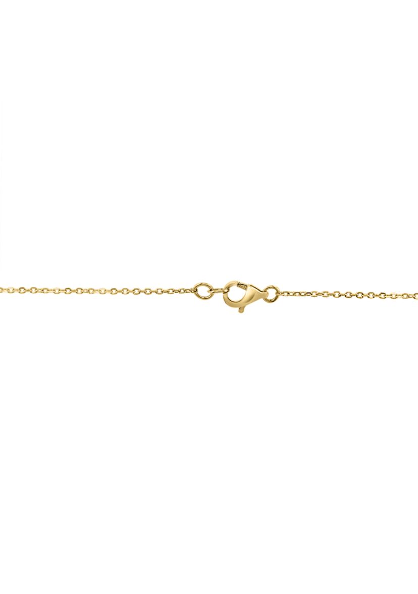 1/4 ct. t.w. Diamond X Necklace in 14K Yellow Gold