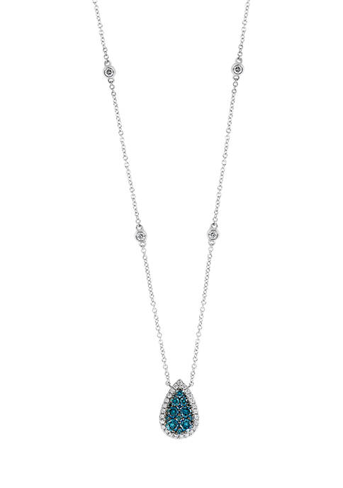 Effy® 1.11 ct. t.w. Diamond Pendant Necklace in