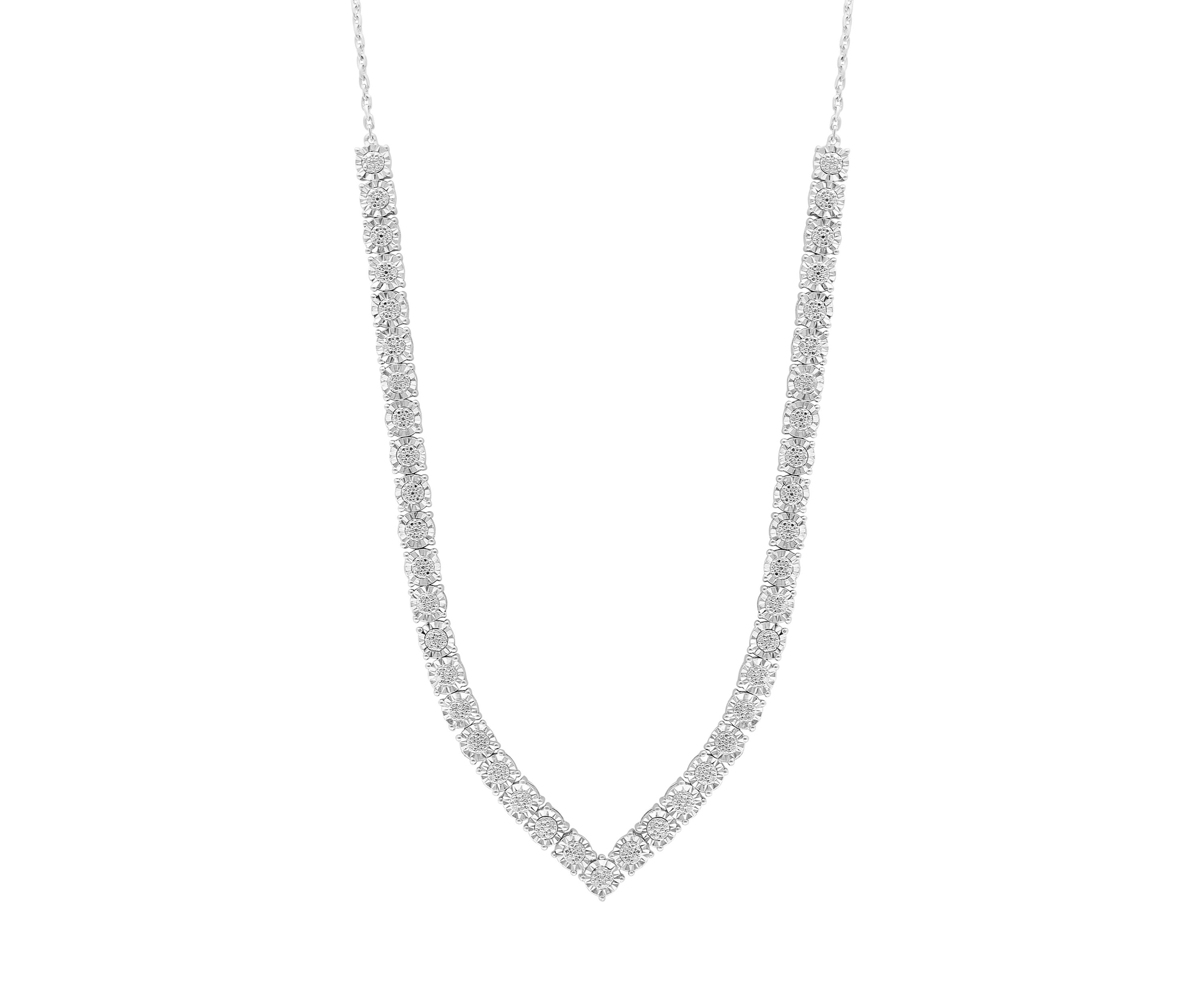 1/5 ct. t.w. Diamond Miracle Set Necklace