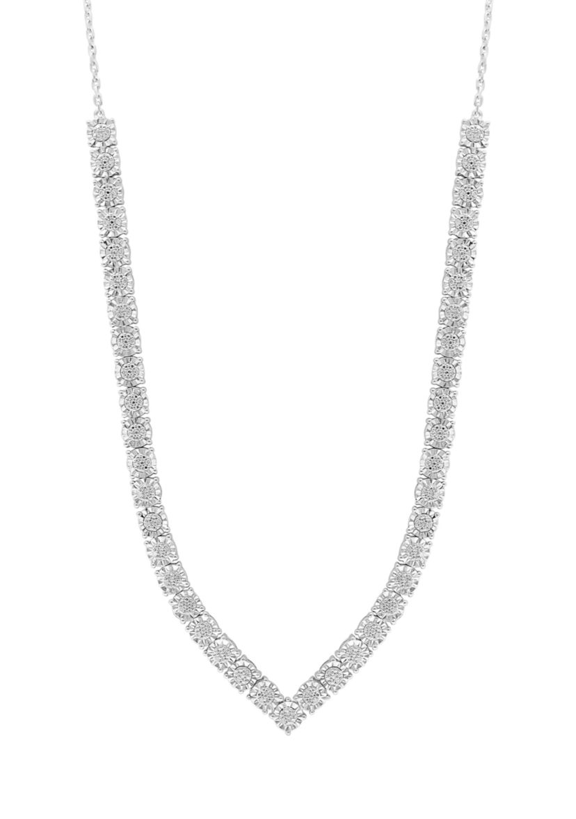 1/5 ct. t.w. Diamond Miracle Set Necklace