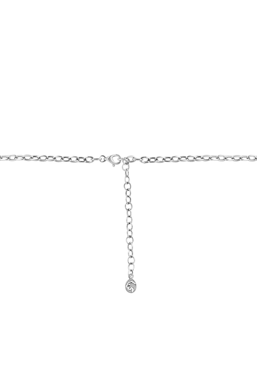 1/5 ct. t.w. Diamond and 1.71 ct. t.w. Sapphire Necklace in 14K White Gold 