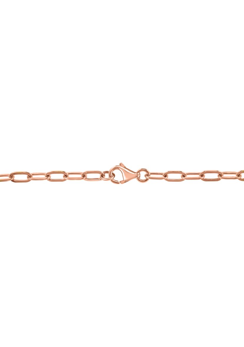 14K Rose Gold Diamond Ruby Necklace