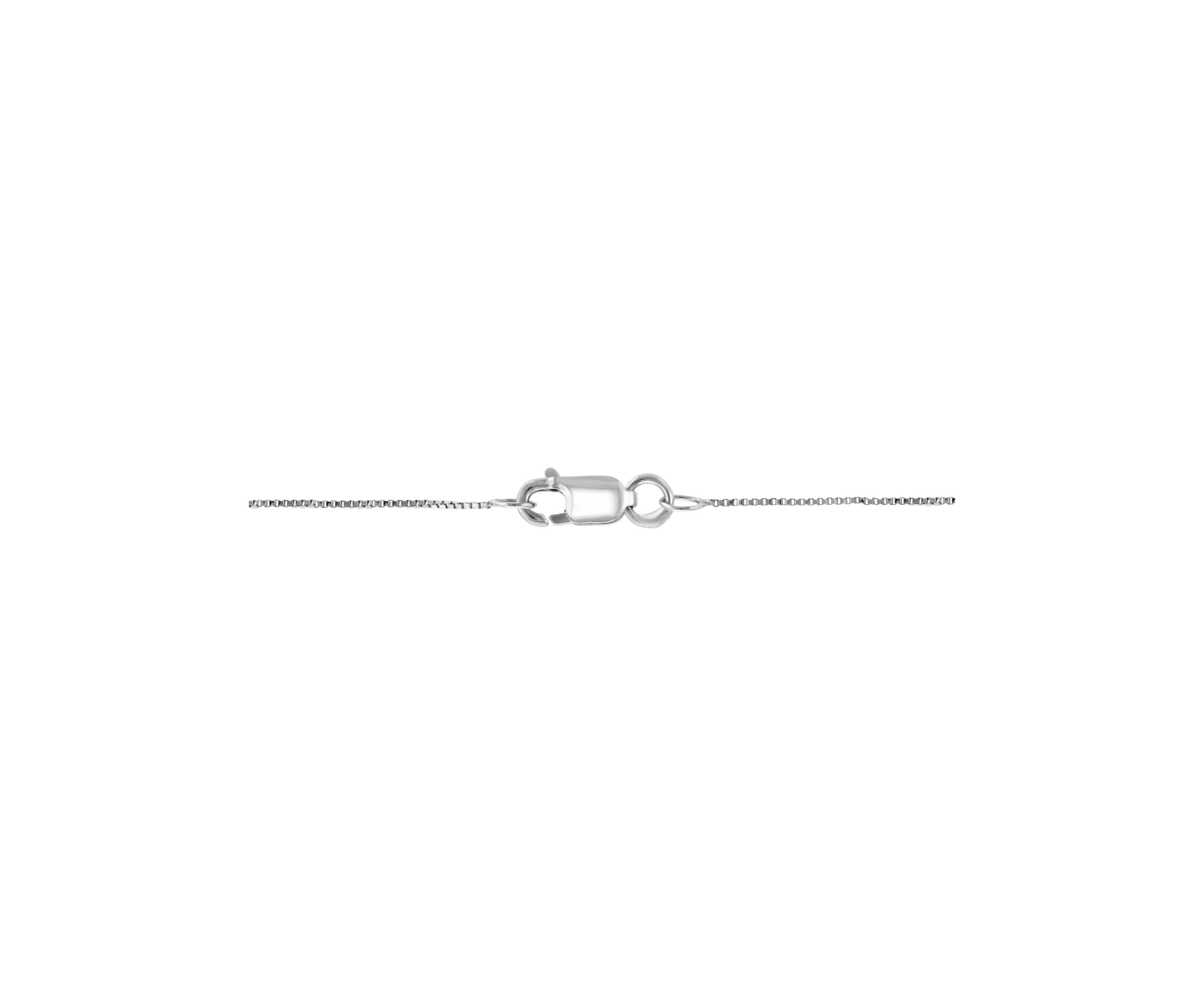 Lab Created 14K White Lab Grown Diamond Pendant Necklace