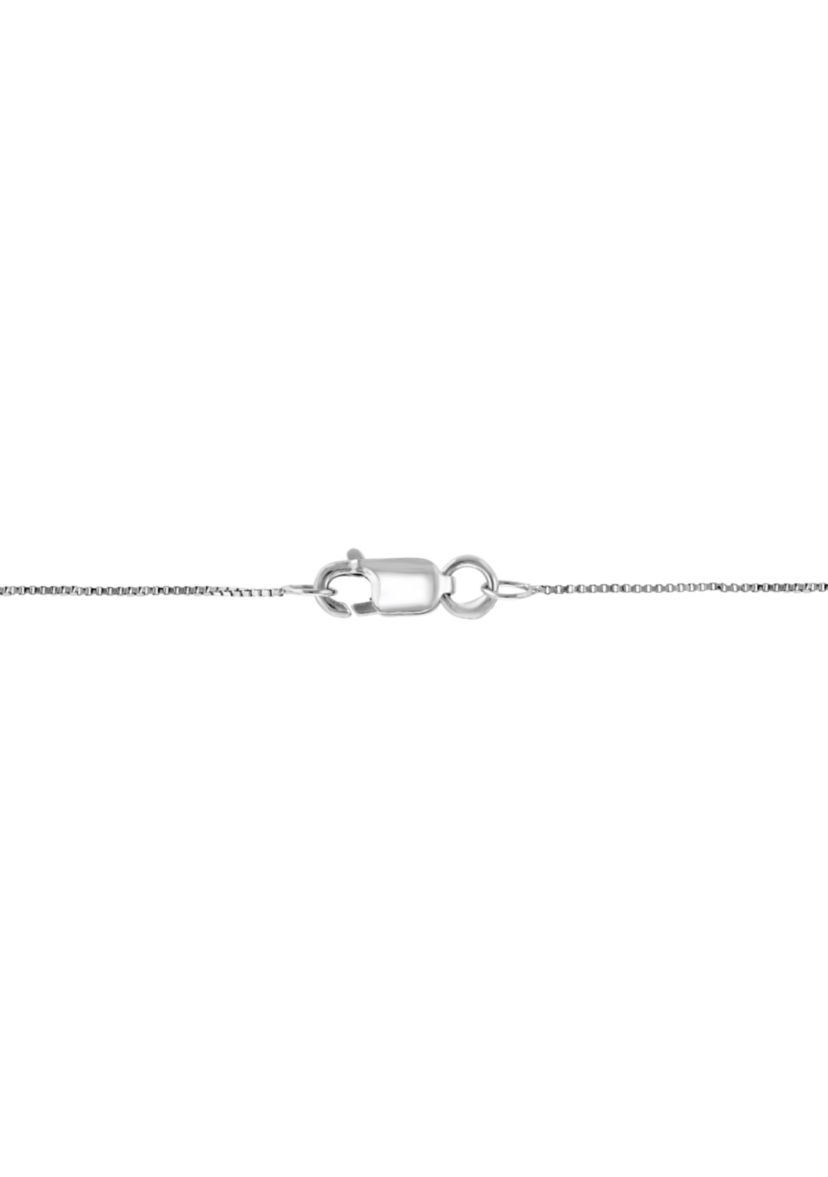 Lab Created 14K White Lab Grown Diamond Pendant Necklace
