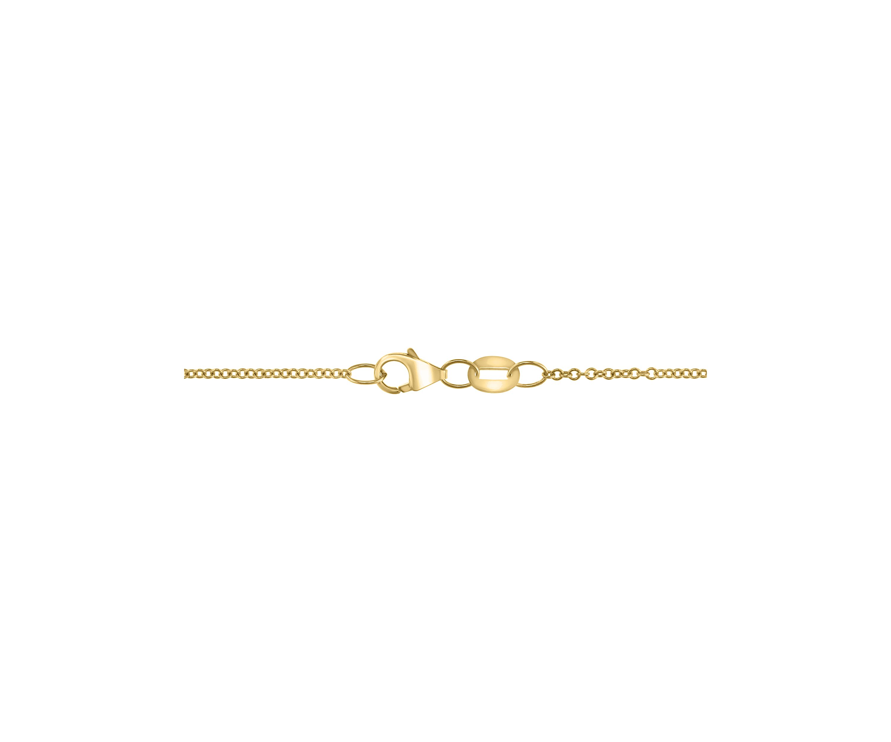 1 ct. t.w. Lab Created Diamond Pendant Necklace in 14K Yellow Gold