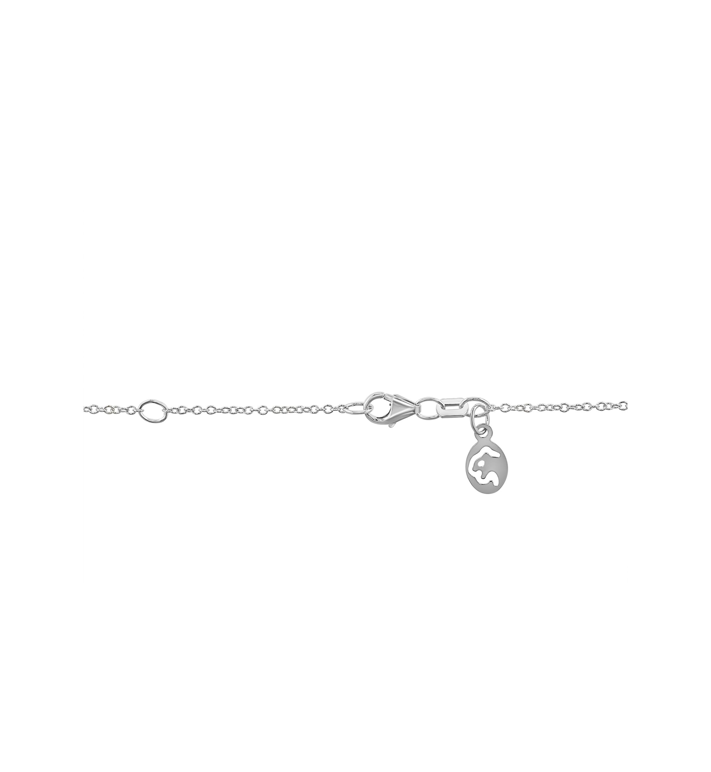 5/8 ct. t.w. Lab Grown Diamond Pendant Necklace in Sterling Silver