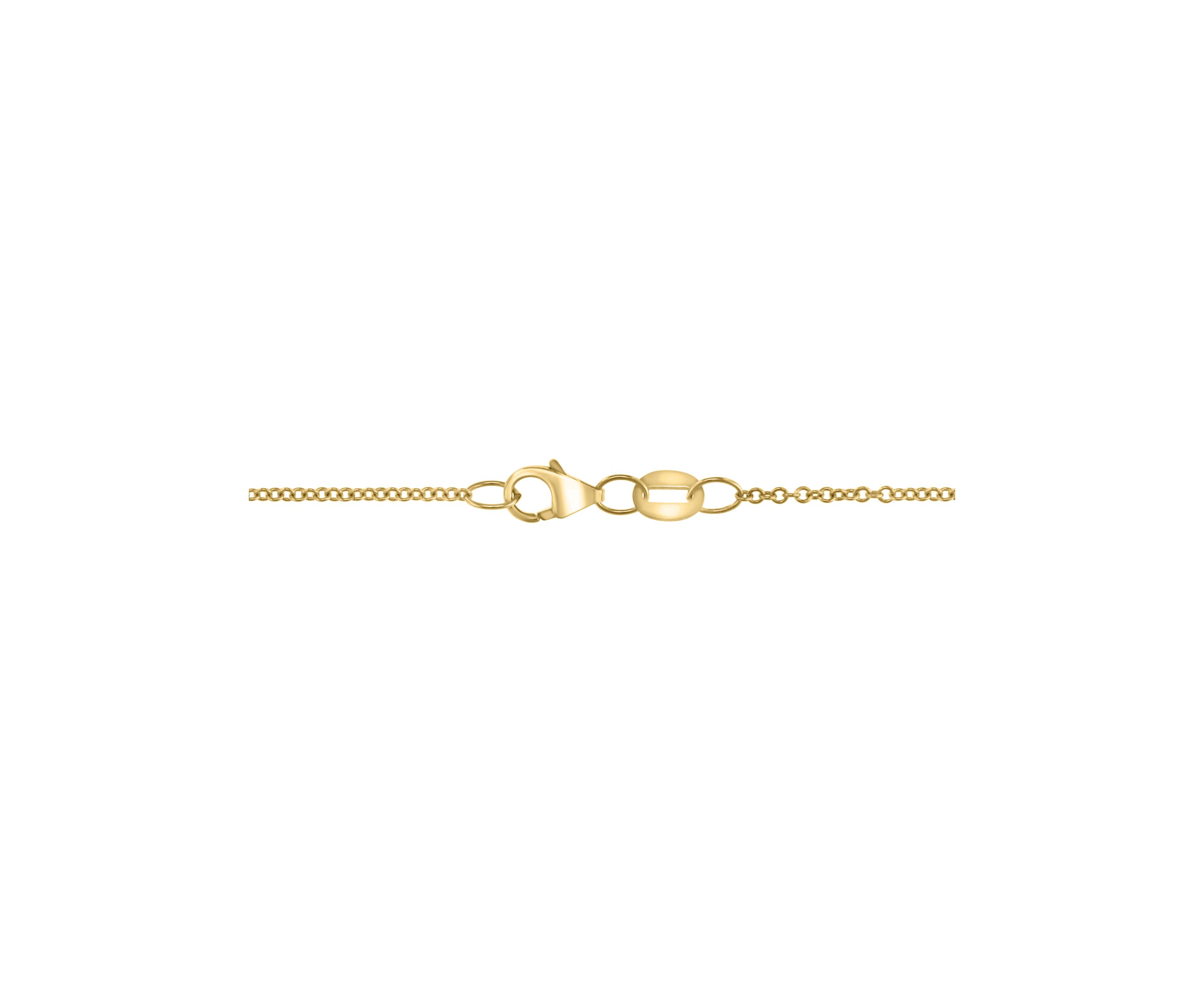 1/3 ct. t.w. Lab Grown Diamond, 2.47 ct. t.w. Lab Grown Emerald Pendant Necklace in 14K Yellow Gold