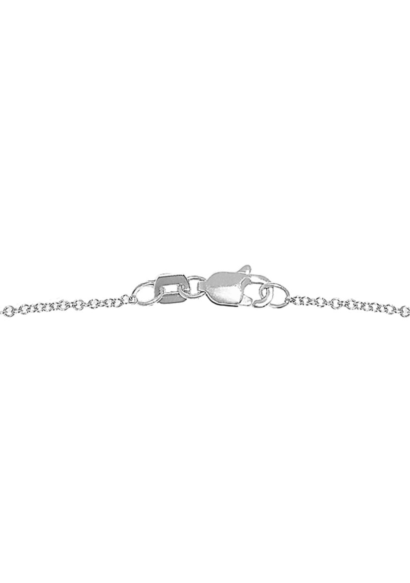 14K White Gold 1.25 ct. t.w. White and Black Diamond Pendant Necklace