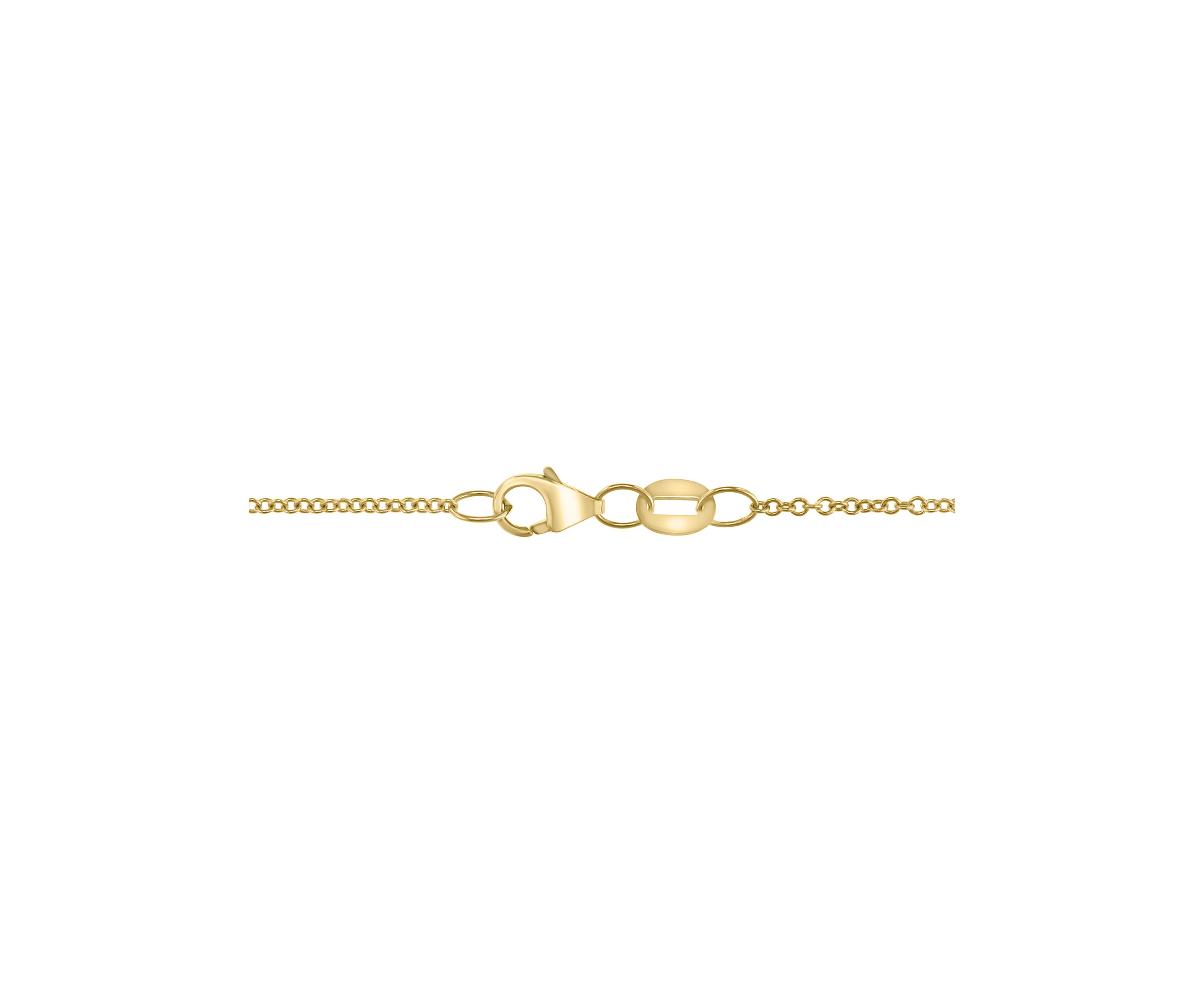1/4 ct. t.w. Diamond Cross Necklace in 14K Yellow Gold