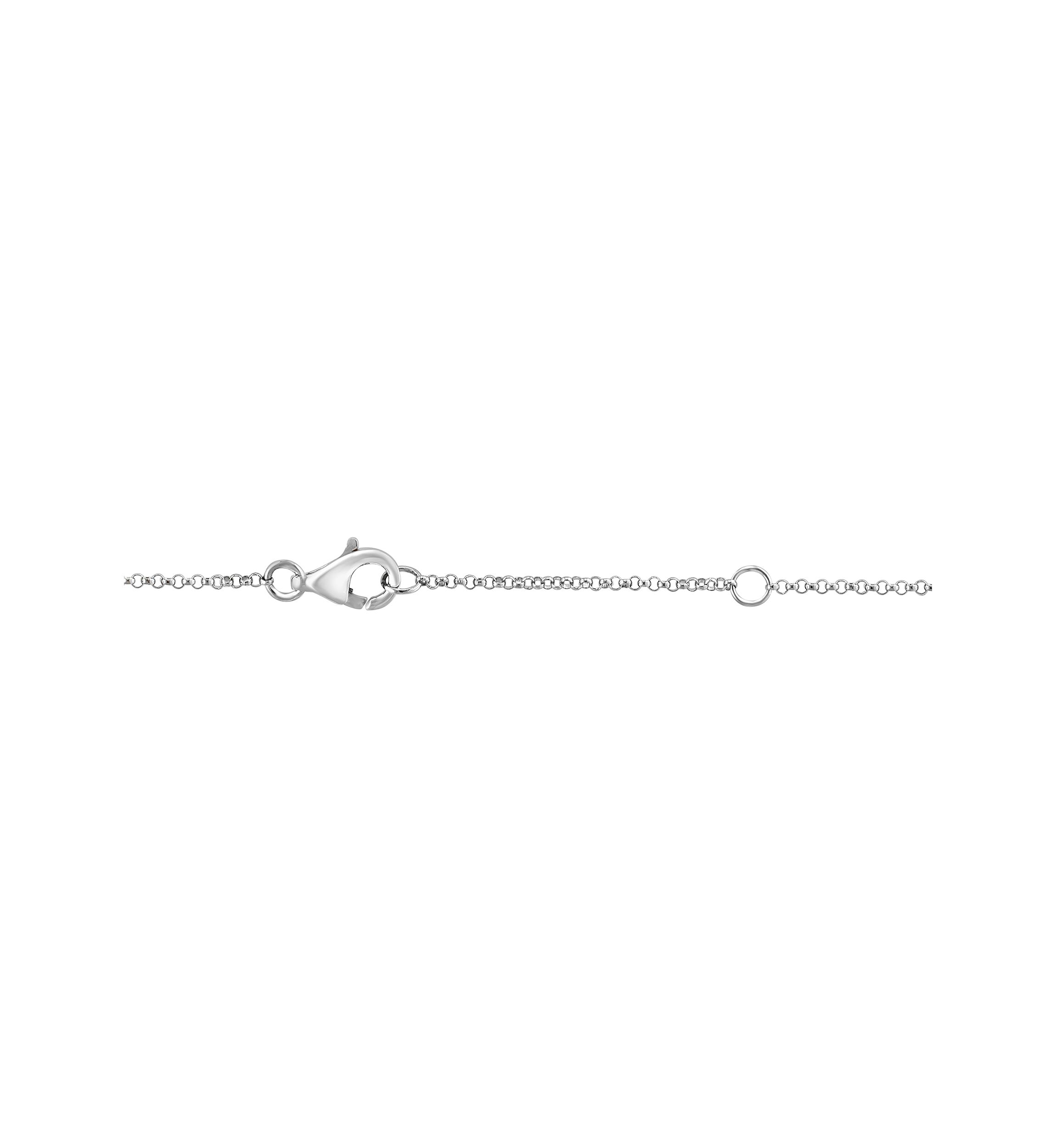 5/8 ct. t.w. Diamond Cross Necklace in 14K White Gold