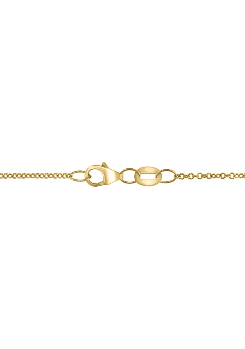 1/2 ct. t.w. Diamond Cross Necklace in 14K Yellow Gold 