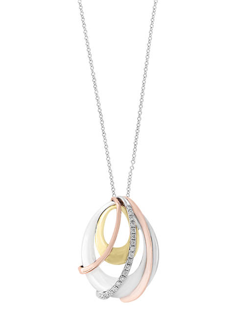 Effy® 1/10 ct. t.w. Diamond Pendant Necklace in