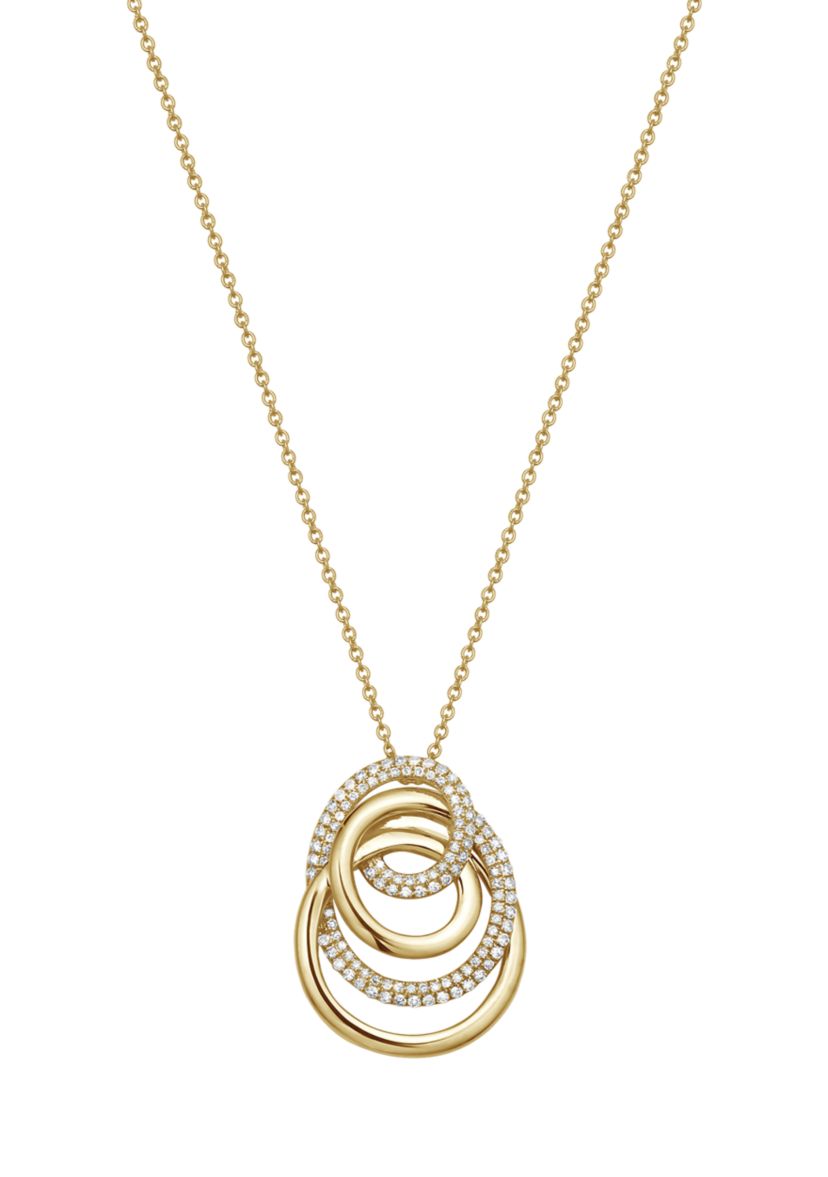 1/2 ct. t.w. Diamond Pendant Necklace in 14K Yellow Gold