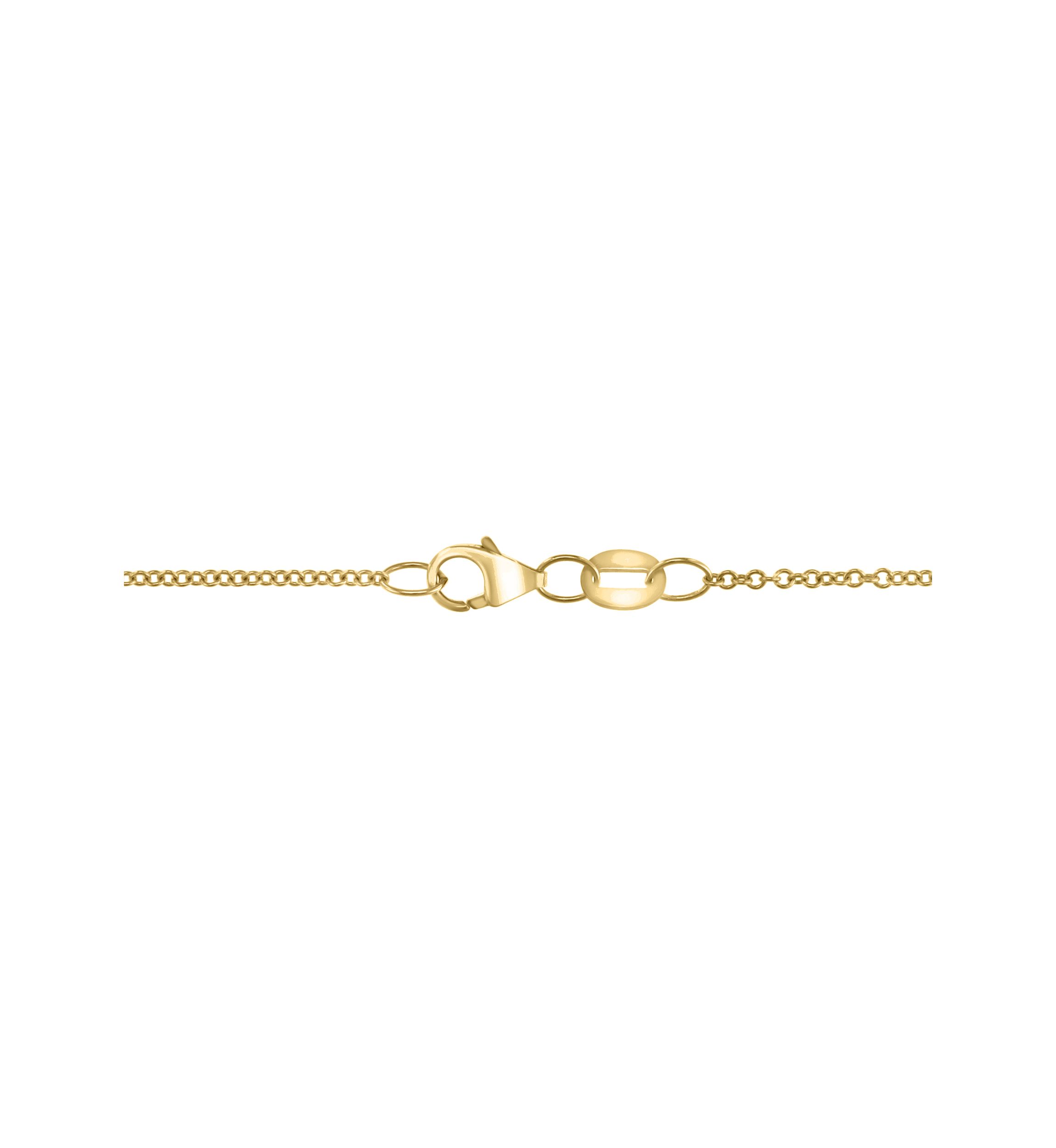 3/8 ct. t.w. Diamond, Black Diamond, Espresso Diamond Pendant Necklace in 14K Yellow Gold