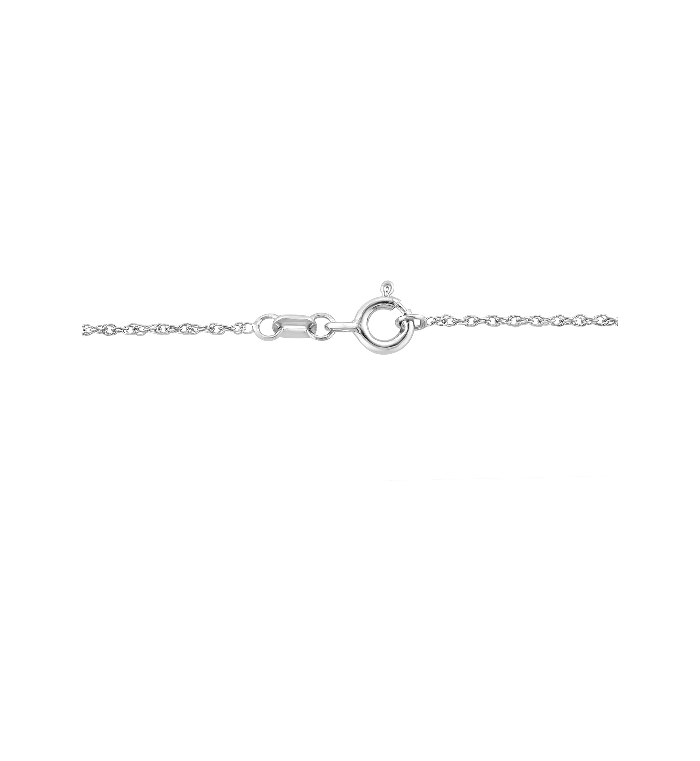 1/4 ct. t.w. Diamond Cross Necklace in Sterling Silver