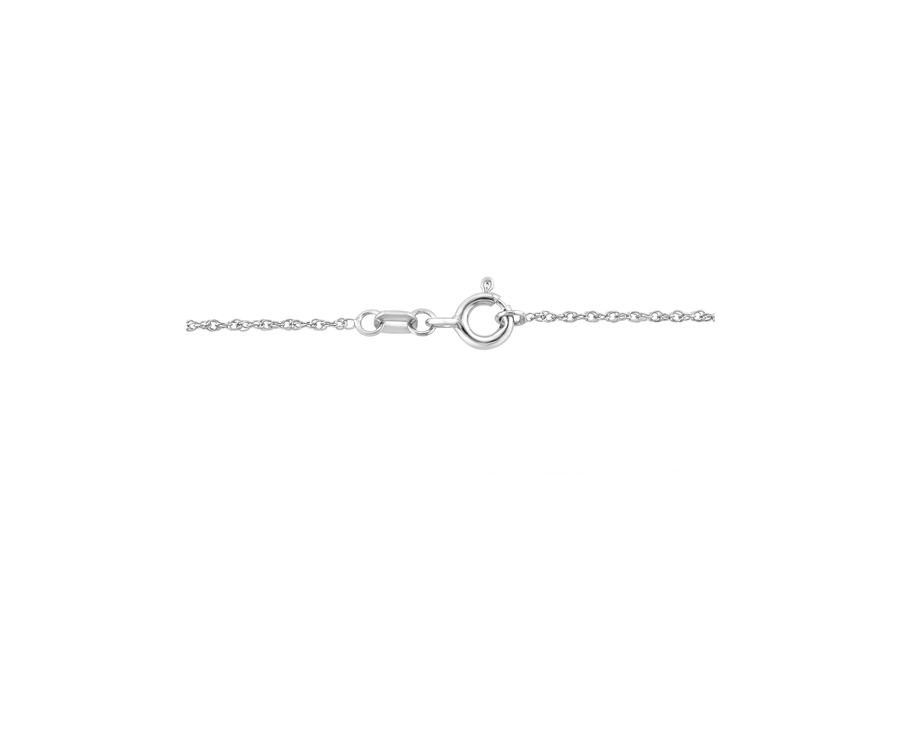 1/4 ct. t.w. Diamond Cross Necklace in Sterling Silver